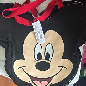 Disney Mickey Mouse Black and Cream Tote